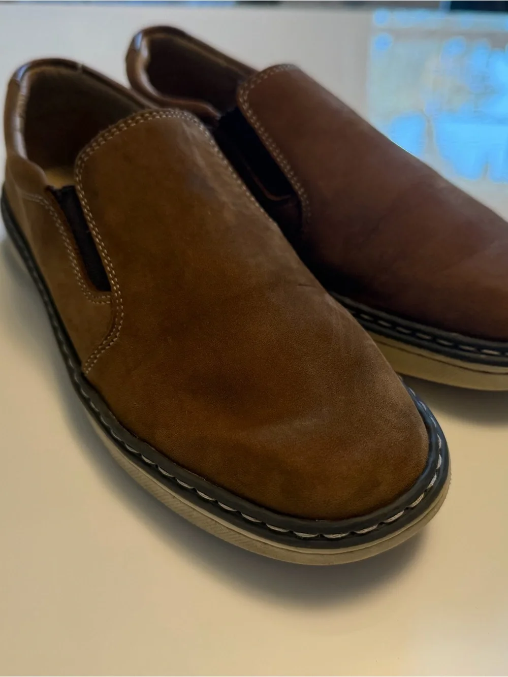 Johnston & Murphy smooth brown